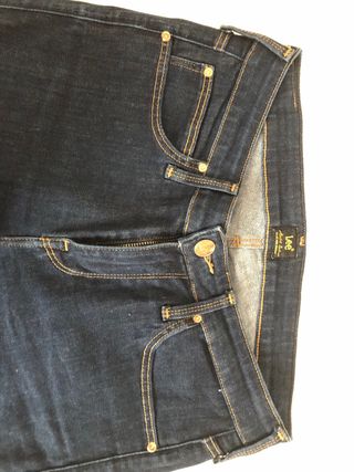 Pantalones vaqueros Lee azules