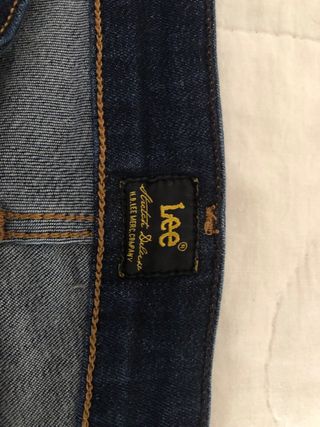 Pantalones vaqueros Lee azules