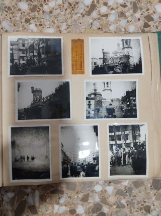Álbum fotos antigua 1960