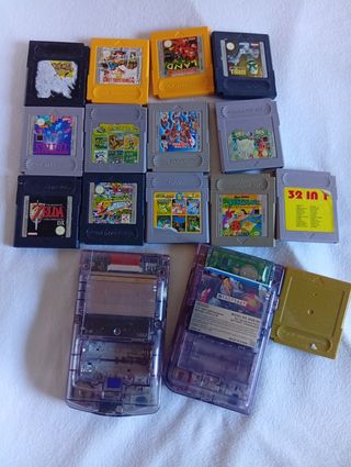 Gameboy 
Gameboy color+ 15 juegos 
