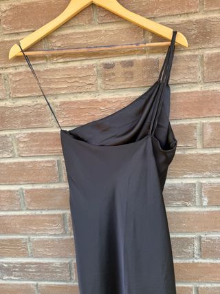 Vestido largo negro para fiesta
