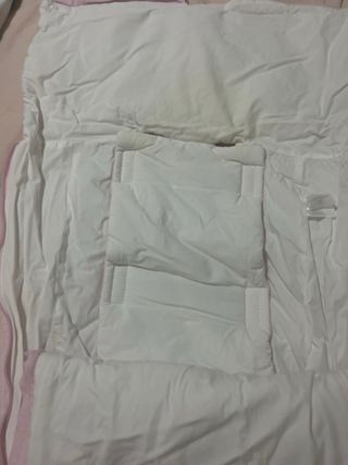 Saco de silla de paseo rosa lunares