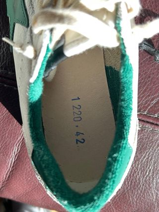 Golden Goose Ball Star Sneakers Blancas y Verdes