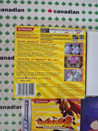 Boktai 2: Solar Boy Django Game Boy Advance