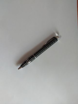 Bolígrafo Montblanc Resina Gris