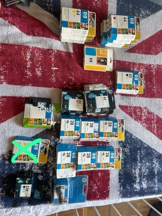 Cartuchos de tinta HP se vende por unidad