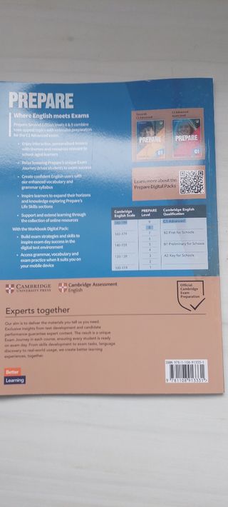 PREPARE Level 8 Student’s Book with eBook for C1 
