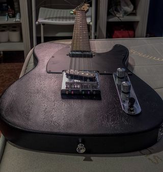 Réplica Fender Telecaster Negra