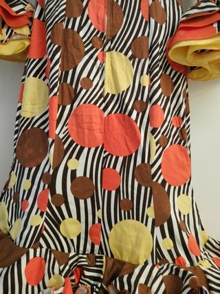 Traje Flamenca  feria ,colorido y muy combinable