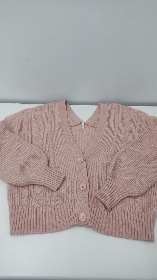 Cárdigan ONLY rosa mujer