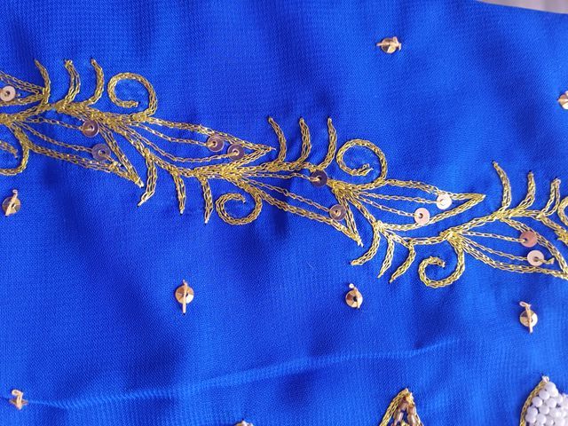 Saya del bastidor para virgen de hasta 1,30 de alt