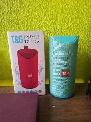 Altavoz Portátil T&G TG-113A Rojo