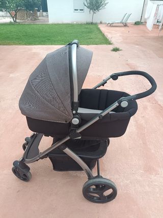 Silla coche + carro bebé + bañera cambiador
