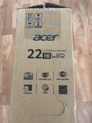 Monitor Acer V226HQL Negro