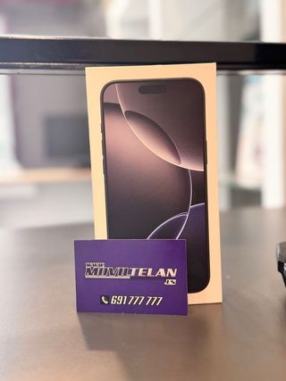 iPhone 16 Pro Max 512GB NegroIPHONE 16 PRO MAX 512