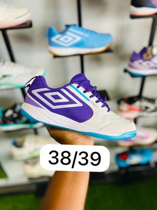 Sapatilhas Futsal Umbro 38 Roxas/Brancas