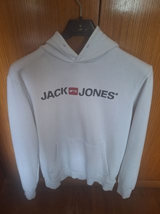 Sudadera Jack & Jones blanca