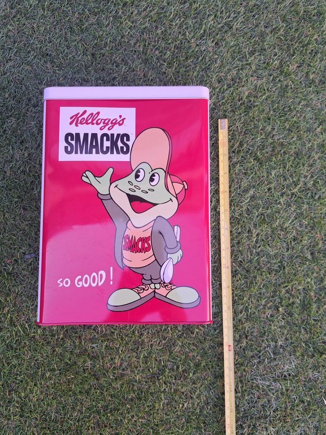 BOTE DE METAL CEREALES KELLOG'S SMACKS