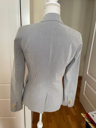 Blazer Zara mil rayas 