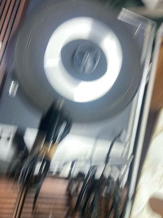 Tocadiscos Dual antiguo madera