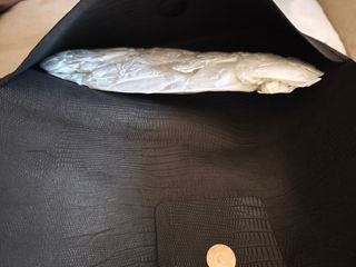 Cartera Maxi Coco Negra ECUE Nueva