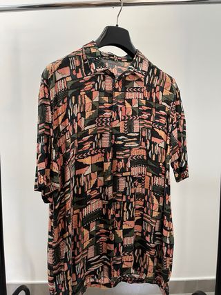 Camicia estiva fantasia M oversize quasi L