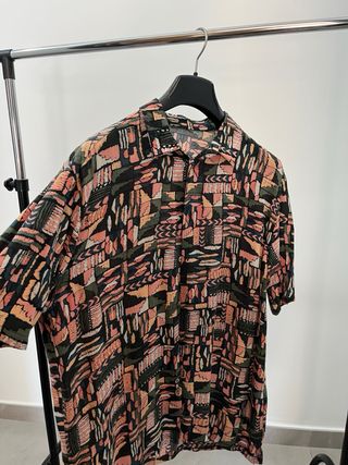 Camicia estiva fantasia M oversize quasi L