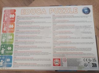 2 Puzzles Educa 16 piezas Bluey