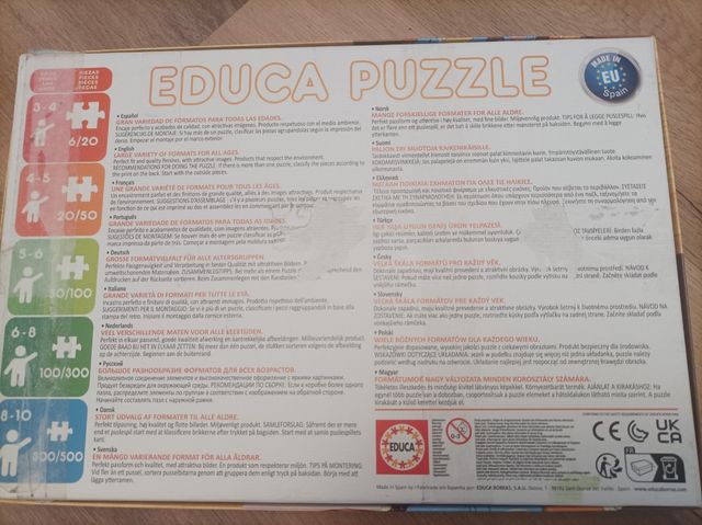 2 Puzzles Educa 16 piezas Bluey