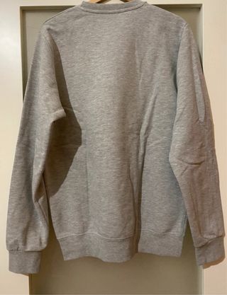 Felpa Starter Grigia Logo Multicolore Tg L