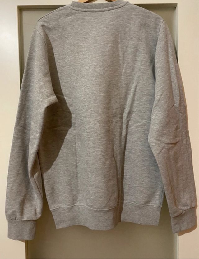 Felpa Starter Grigia Logo Multicolore Tg L