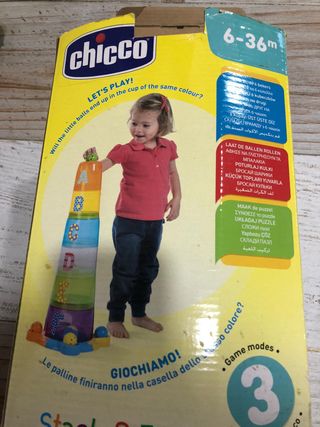 Juego Chicco Apilable 6-36 meses