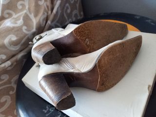 Stivaletti bianchi donna