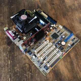 Vintage - Lote Placa ASUS P4P800