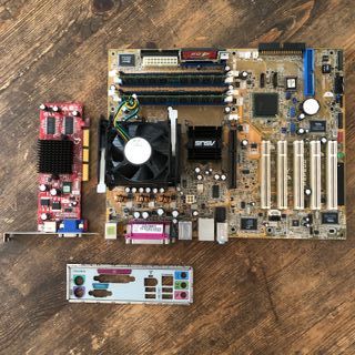 Vintage - Lote Placa ASUS P4P800