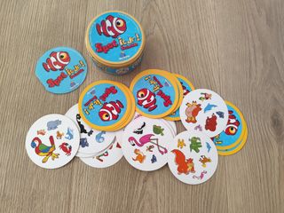 Spot it Jr! Animals Juego de Mesa +4 años
