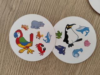 Spot it Jr! Animals Juego de Mesa +4 años