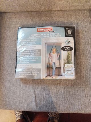 Mosquitera Puerta 100x220 Negra