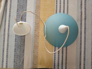 Lampadario cameretta azzurro e bianco