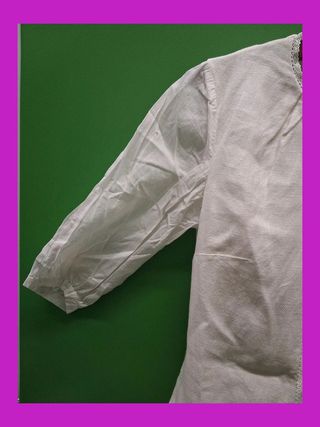 Vestido marfil estilo años 60