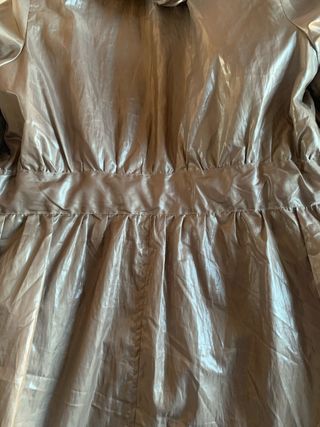 Gabardina cortavientos talla S 