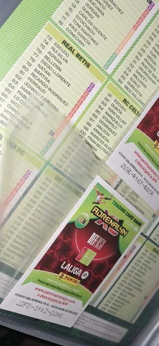 Álbum cromos Adrenalyn LaLiga 2024-25