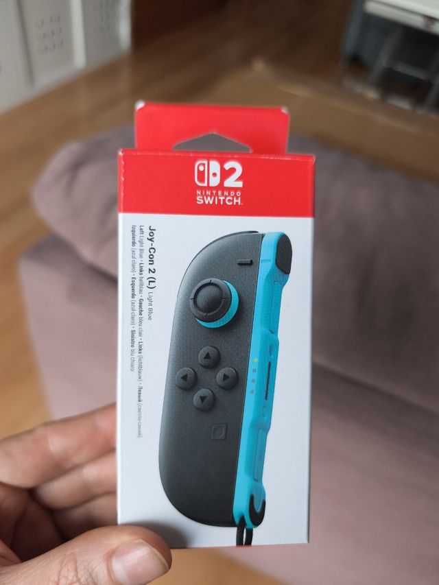 Caja solo Nintendo Joy-Con 2 (L) Azul Claro