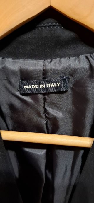 Giacca in velluto nero