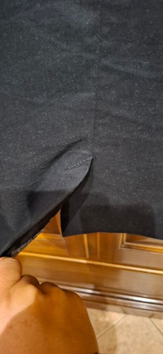 Giacca in velluto nero