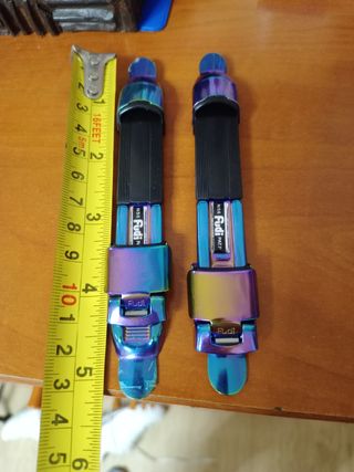 Portacarretes de cremallera para caña de pescar