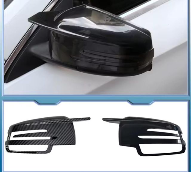 Carcasas Retrovisores Negro Brillo Mercedes