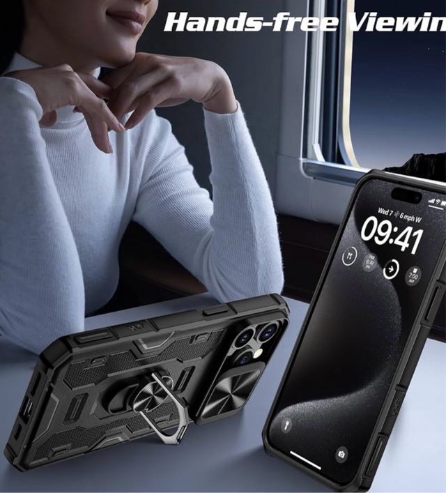 Funda Protectora iPhone 15 Pro Max Rugged