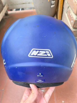 Casco Moto NZI Azul