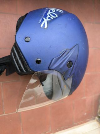 Casco Moto NZI Azul